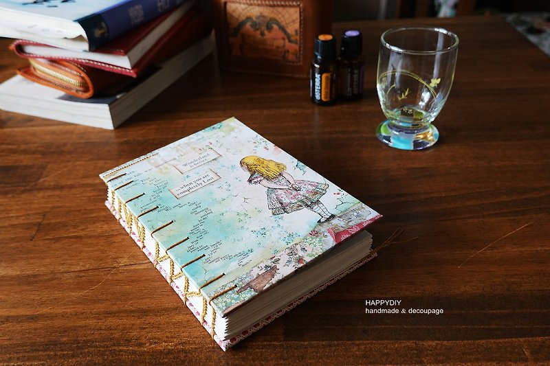 【 Deluxe Hand-Sewn Book - Country Girl】B6/Planner/Journal - สมุดบันทึก/สมุดปฏิทิน - กระดาษ 