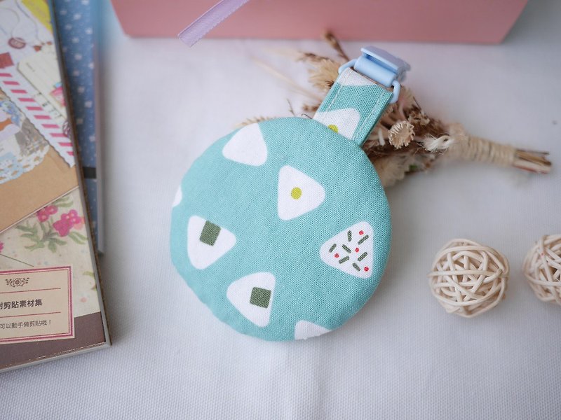 Triangle rice ball round peace bag - Other - Paper Blue