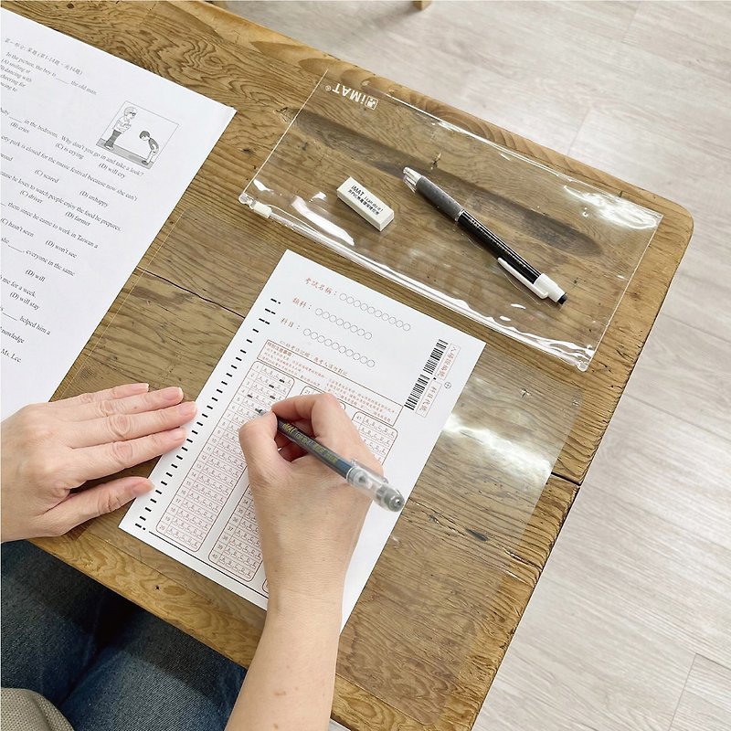 [Hong Kong Examination Recommendation] Exam stationery A3/A4 transparent pad/eraser/2B pencil/zipper bag - อุปกรณ์เขียนอื่นๆ - พลาสติก 