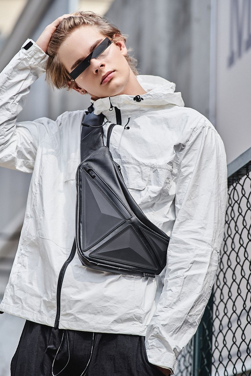 TAJEZZO Explorer NINJA series F1 Orion oblique bag side bag waterproof - Messenger Bags & Sling Bags - Polyester 