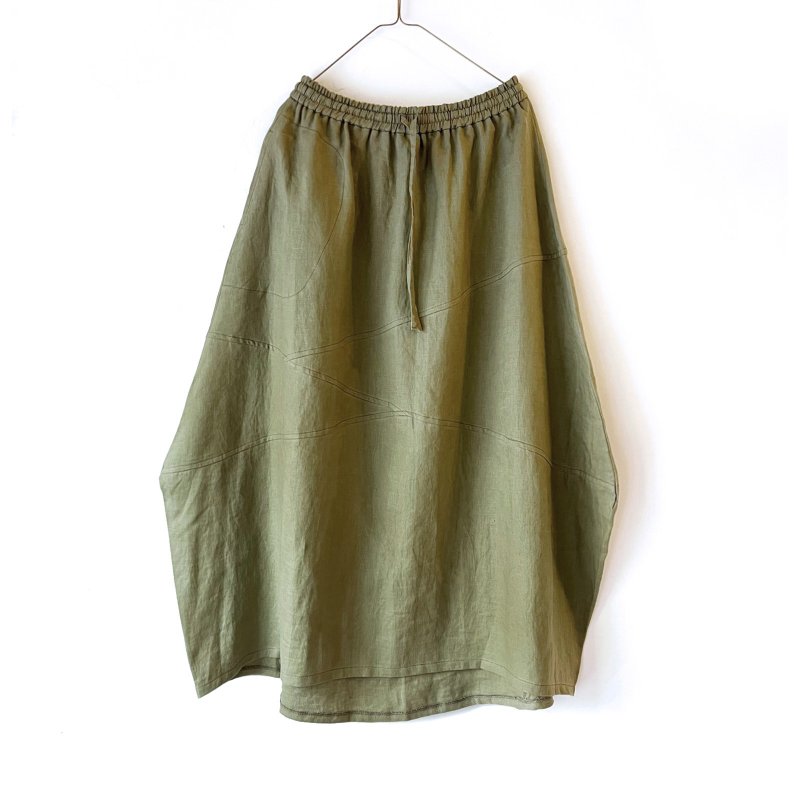 Diamond structured skirt - Beige - Skirts - Cotton & Hemp Green