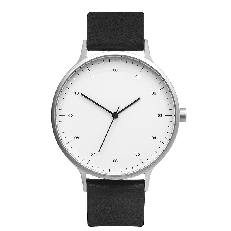 BIJOUONE WATCHES He Oak Bay B302 series Swiss movement watches literary minimalist retro silver quartz watch 302-SBK - Women's Watches - Other Materials Silver