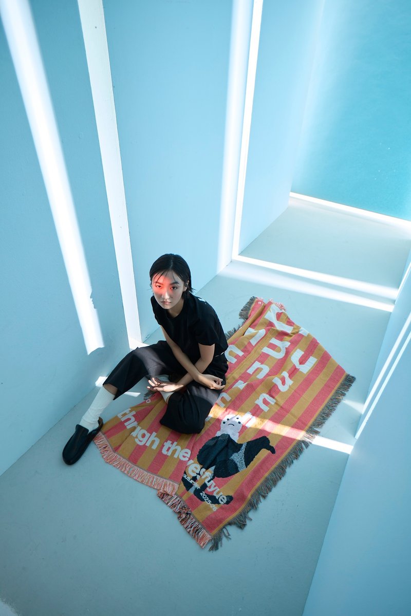 小怪獸視力檢查萬用毯 - 棉被/毛毯 - 其他材質 