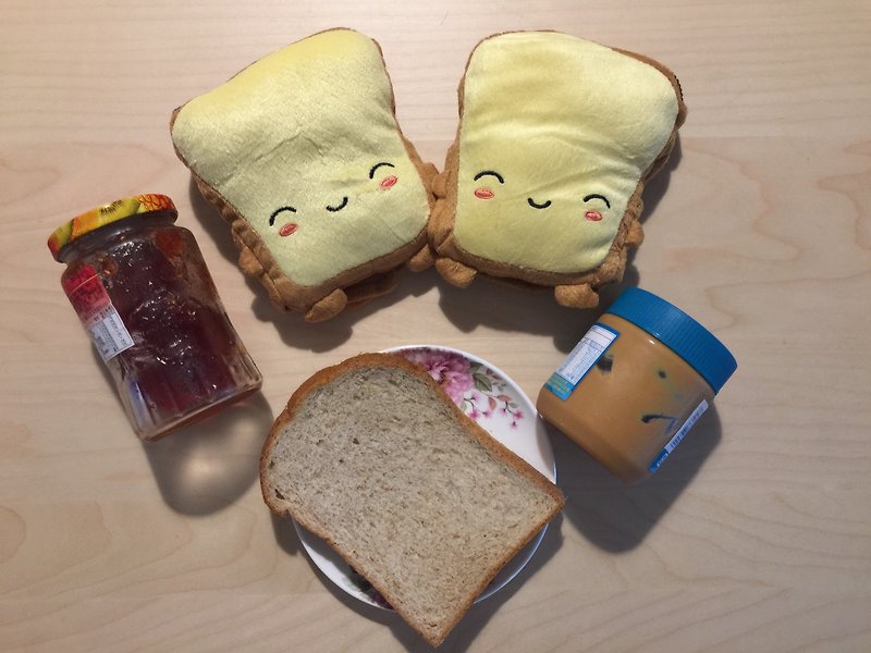 Goody Bag - wireless toast baby warm heating gloves - ถุงมือ - ผ้าฝ้าย/ผ้าลินิน สีเหลือง