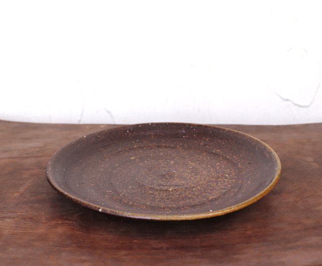 備前焼 皿(19.5cm) sr3-081 - ショップ 宗兵衛窯 皿・プレート - Pinkoi