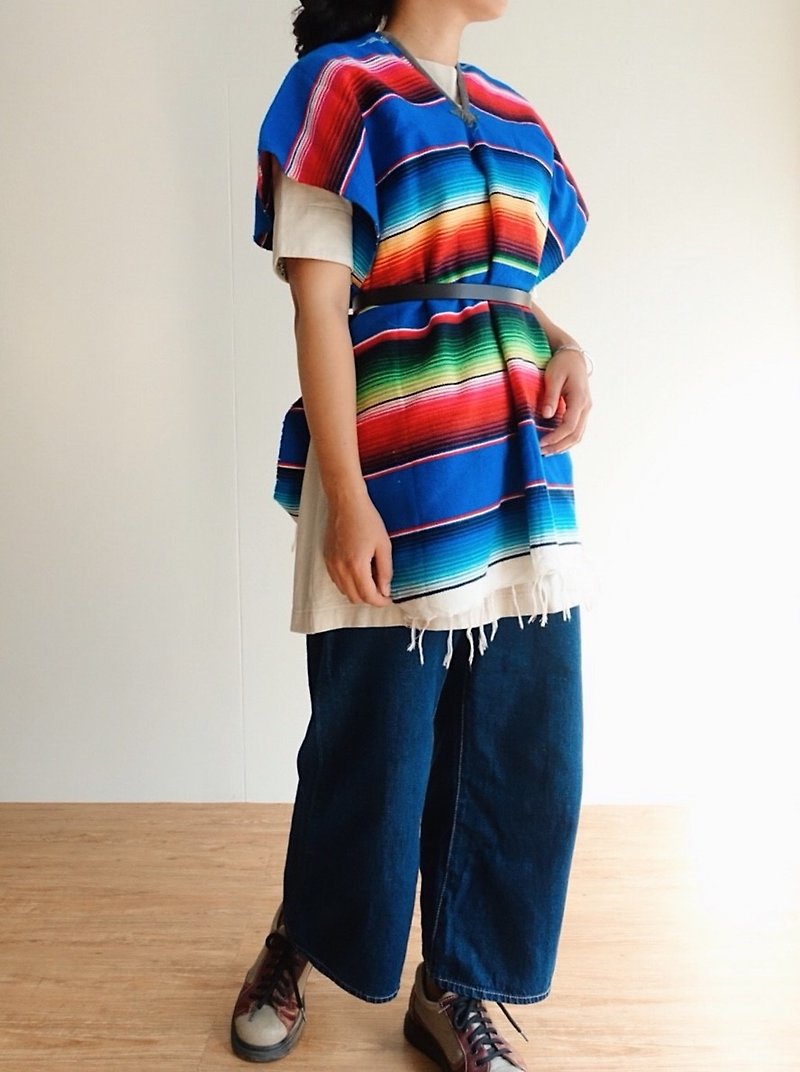 Vintage Jacket / Mexican blouse no.25 tk - Women's Casual & Functional Jackets - Other Materials Multicolor