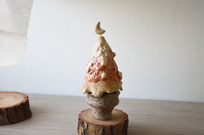 Rainbow-neo Sundae Tree Ice Cream Decoration - ของวางตกแต่ง - ดินเผา 