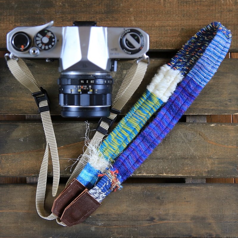 Resaleable / Yarn Camera Strap # 16 - Cameras - Other Materials Multicolor