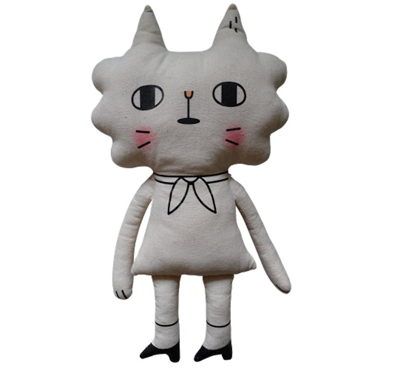 Chen Morita MORITA doll / not familiar friends / Wendy cat - ตุ๊กตา - ผ้าฝ้าย/ผ้าลินิน 