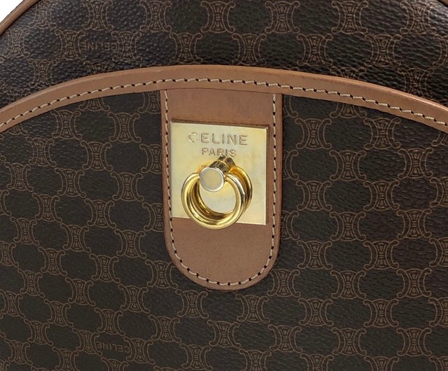 日本直送 名牌中古包 】CELINE セリーヌ マカダム ショルダー
