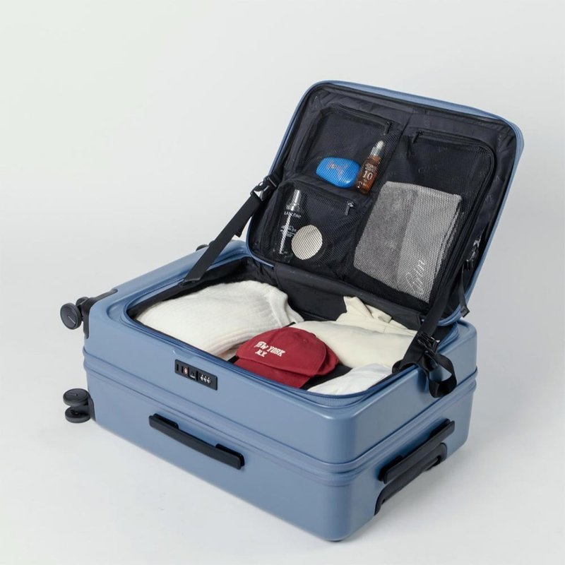 Dreamin 29吋前開式 行李箱-夕霧藍- - 行李箱/旅行袋 - 塑膠 藍色