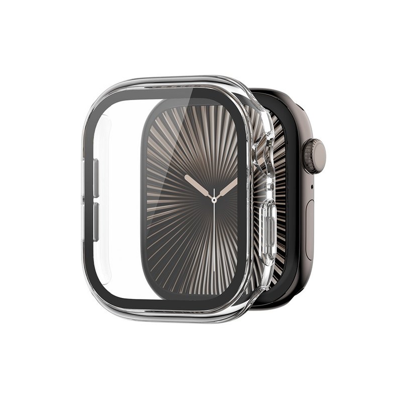 Hipporizz Apple Watch 10(42mm/46mm) Klar 防潑水保護殼 - 其他 - 其他材質 透明