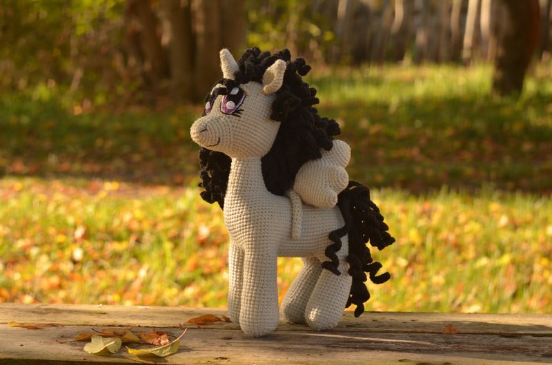 My little pony, cute pony unicorn, English Crochet Pattern PDF - 線上教學/教學影片 - 其他材質 