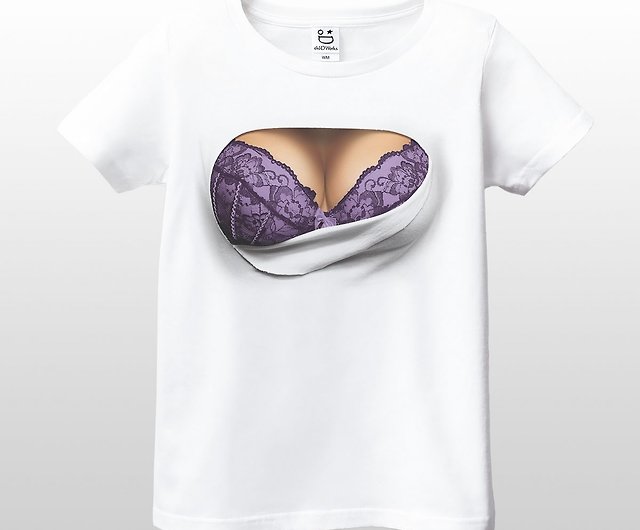 Mousou Burst T-shirts/ UNDER BOOBS Bra - Shop ekoD Works Unisex