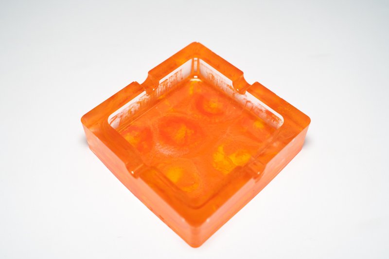 Pills 炎 煙灰缸 燭台 - 擺飾/家飾品 - 樹脂 橘色