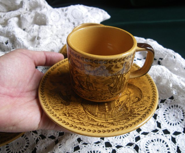 皿、コーヒーカップまとめ売り 絵織部コーヒー受皿(和風コーヒーカップ)|食器通販の陶磁庵