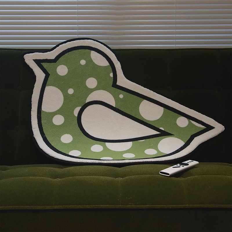 PointLab【ポップバード】オリジナルデザイントレンドシンプルな幾何学模様特殊形状の小さなカーペットフロアマット - 絨毯・カーペット - ポリエステル 