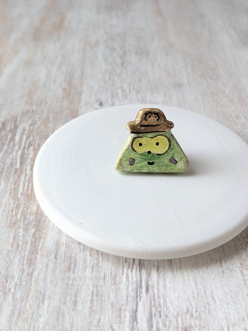 It's Nature Time - BuJai /  Badge - Badges & Pins - Clay Green