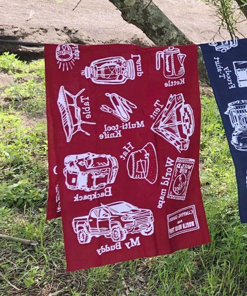 Camp Tools TENUGUI Towel - 毛巾/浴巾 - 其他材質 