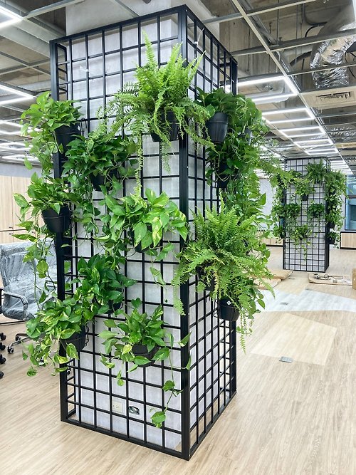 菩提園藝 【辦公空間綠化設計】大型辦公室 | 垂直綠化設計