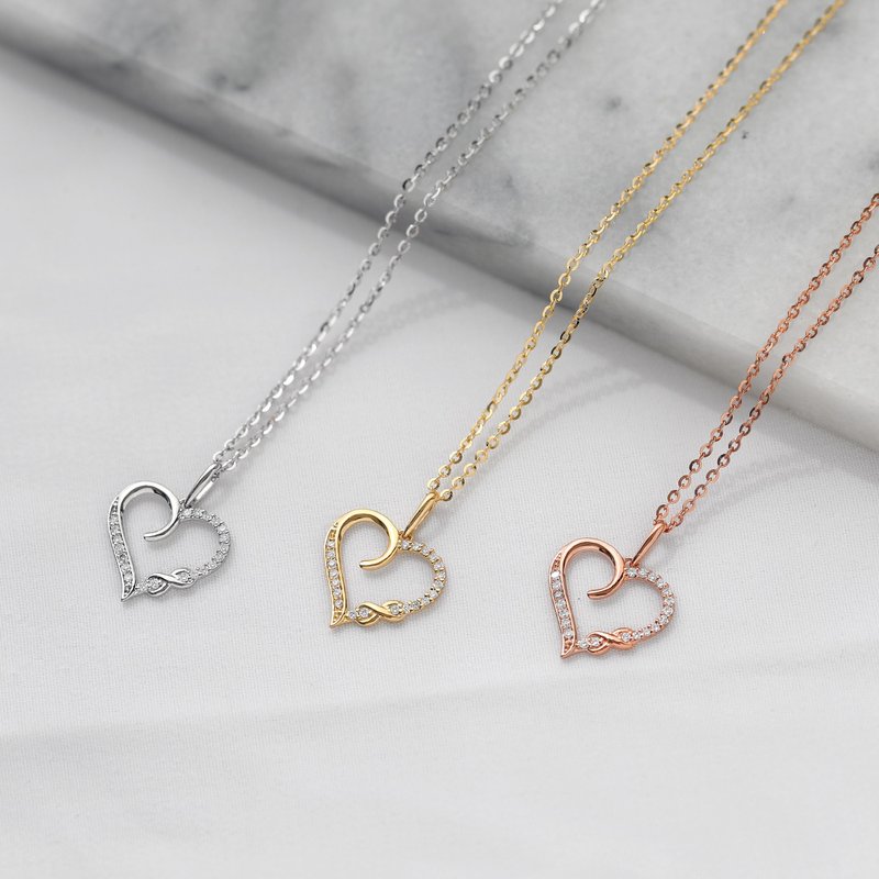 Sweet Melody No.54 Diamond Necklace/Natural Diamond - สร้อยคอ - เพชร 