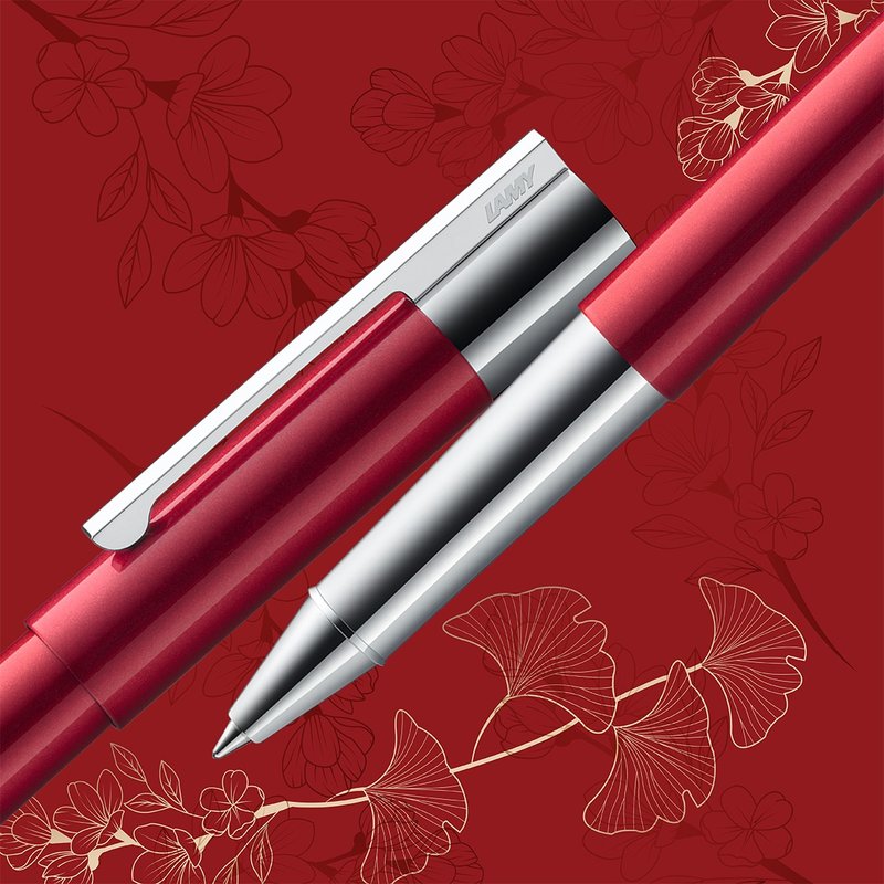 LAMY 全球限量 鋼珠筆 / scala 精粹系列 - pianored 鋼琴紅 - 鋼珠筆 - 其他金屬 紅色