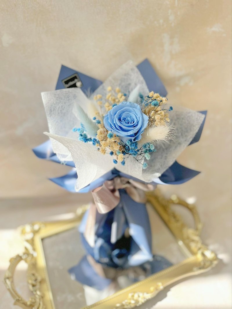 (For Hong Kong Pick up ONLY) Preserved Flower bouquet - Dried Flowers & Bouquets - Other Materials Blue