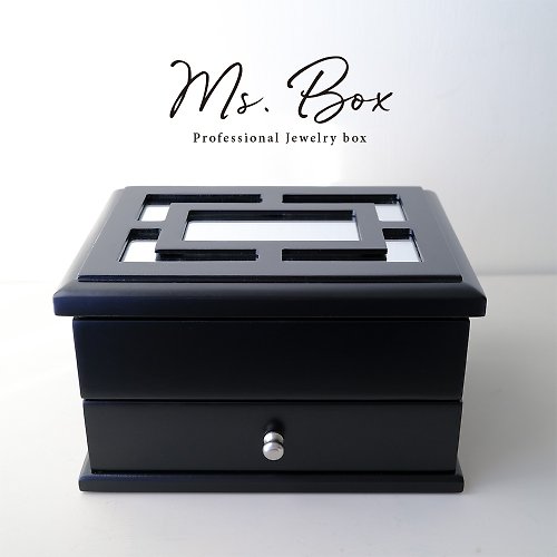 Ms.box 箱子小姐 【Ms. box 箱子小姐】加拿大知名品牌木製珠寶盒(飾品盒/收納盒)
