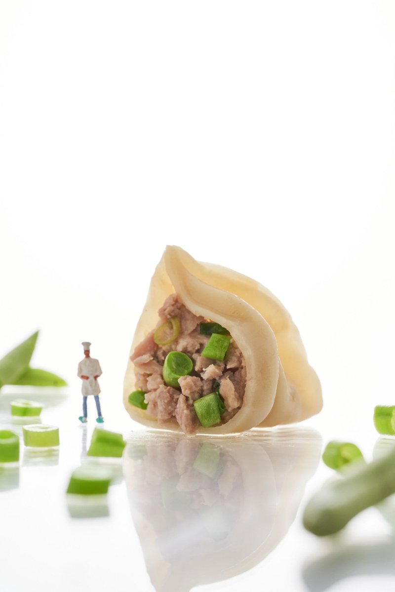 【餃當家】爽脆四季豆究好豬肉水餃/1包24入-履歷水餃- - 水餃/滷味/熟食 - 塑膠 白色
