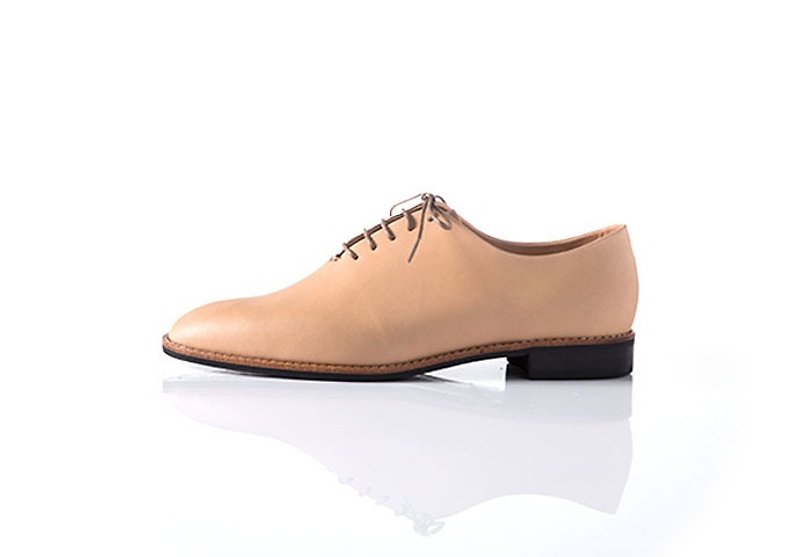 NOUR classic oxford - Spaghetti - Women's Oxford Shoes - Genuine Leather Orange