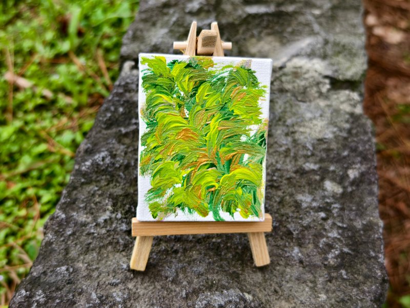 迷你掛畫/壓克力水彩畫/無框畫/裝飾畫 - 海報/掛畫/掛布 - 棉．麻 