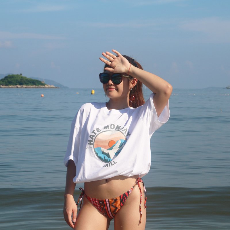 Hate Monday'' - TEE(HMS23-09T26) - Unisex Hoodies & T-Shirts - Cotton & Hemp Black