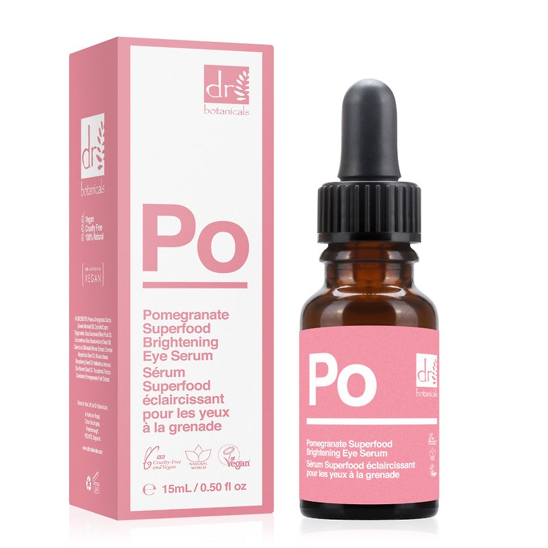 POMEGRANATE SUPERFOOD BRIGHTENING EYE SERUM 15ml - Essences & Ampoules - Other Materials 