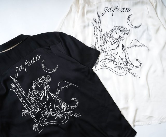 美品 ヒグチユウコ リバーシブルスカジャン 猫風神雷神図 10
