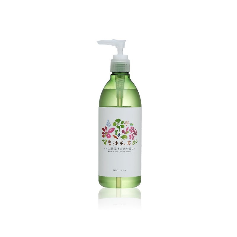 Qili Xiang Essential Oil Shower Gel 350ml, soothes skin, gentle bath cleansing - Body Wash - Plants & Flowers 