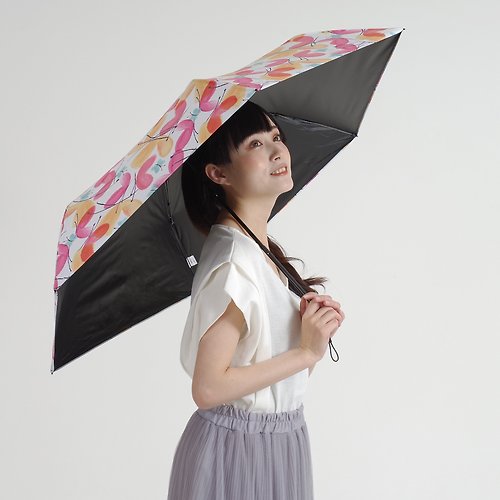 Nifty Colors Nifty Colors - 日本遮光花瓣碳輕量迷你摺疊雨傘