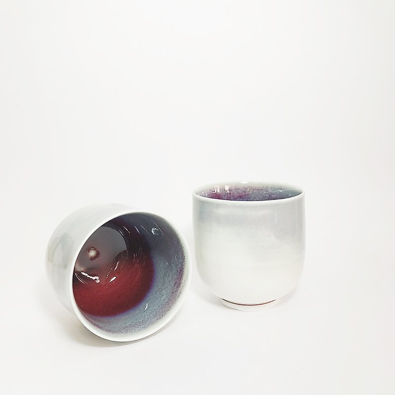 Flambe Glaze Cup-Sandy Yellow - Teapots & Teacups - Pottery Purple