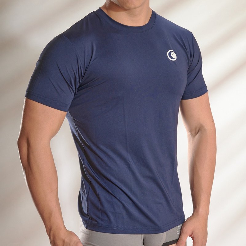 Lightweight short sleeves-[Petals of Beginning Heart]- Zhang Qing - Men's T-Shirts & Tops - Polyester 