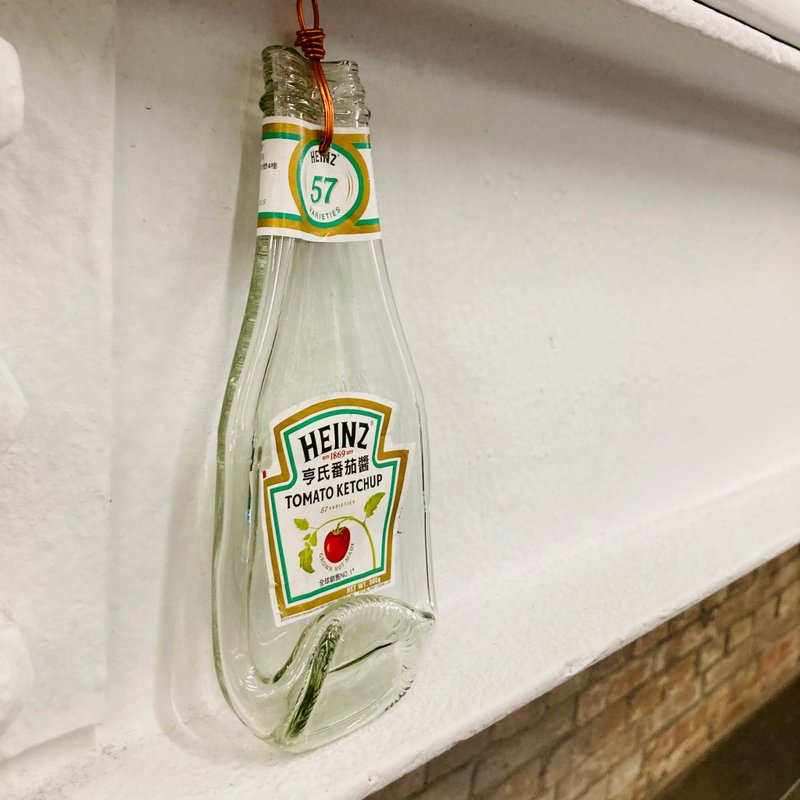 HEINZ亨氏番茄醬原瓶吊飾掛件擺件裝飾 - 吊飾 - 玻璃 