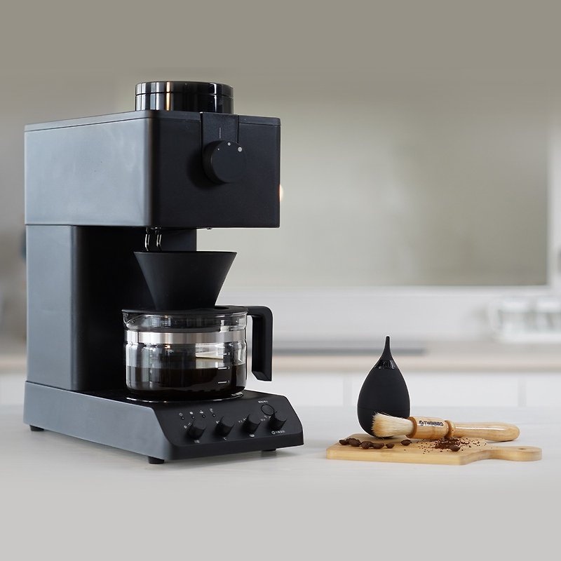 [This month ’big discount] Japan’s Twinbird professional-level fully automatic hand-brewed coffee machine - เครื่องใช้ไฟฟ้าในครัว - วัสดุอื่นๆ สีดำ