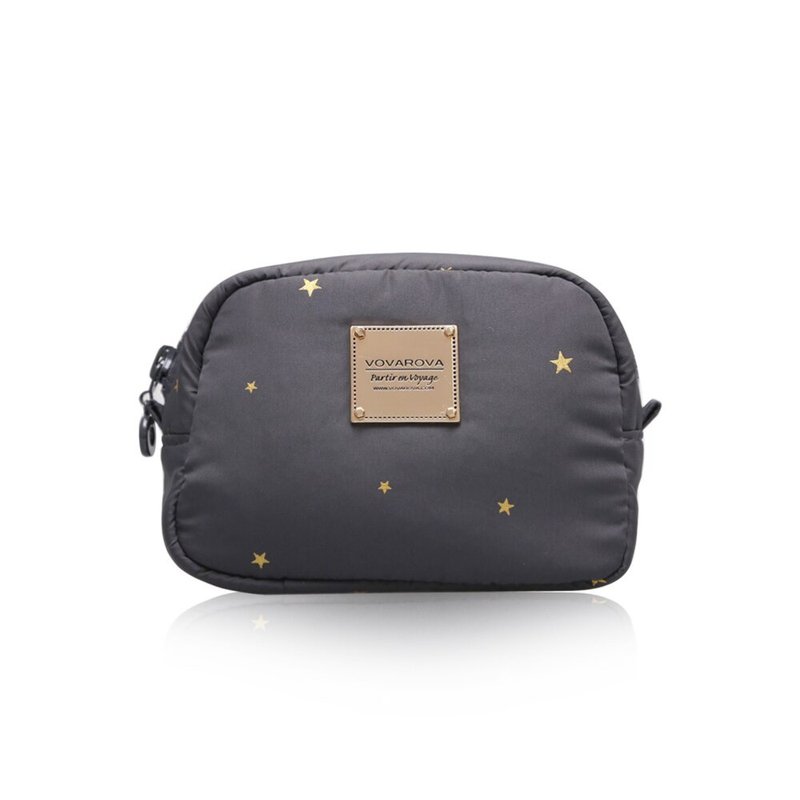 Mini Cutie Pouch - Twinkle Little Star - กระเป๋าเครื่องสำอาง - ไฟเบอร์อื่นๆ สีเทา