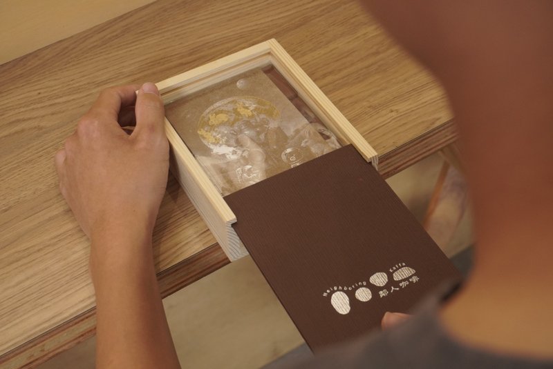 【咖啡豆+明信片禮盒】樂田活版印刷配方豆 實用禮物 禮盒 送禮 - 咖啡/咖啡豆 - 新鮮食材 