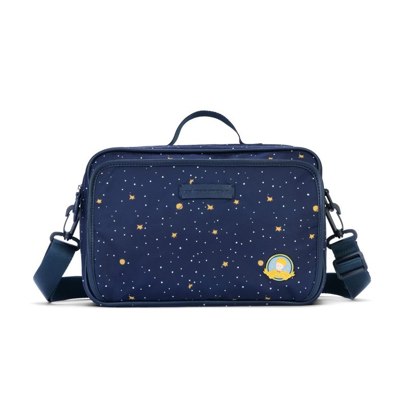 [Little Prince Joint Model] Shining Starry Parent-child Multi-purpose Parenting Bag-Starry Blue LPP76301-98 - Diaper Bags - Nylon 