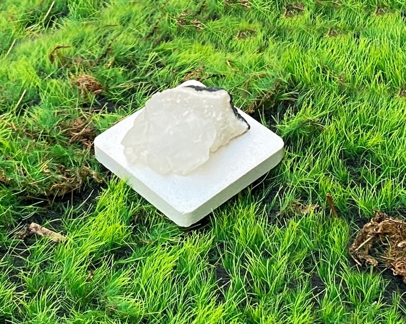 天然原礦能量清新白色魚眼石消磁淨化 療癒 開運 淨化 - 擺飾/家飾品 - 水晶 白色