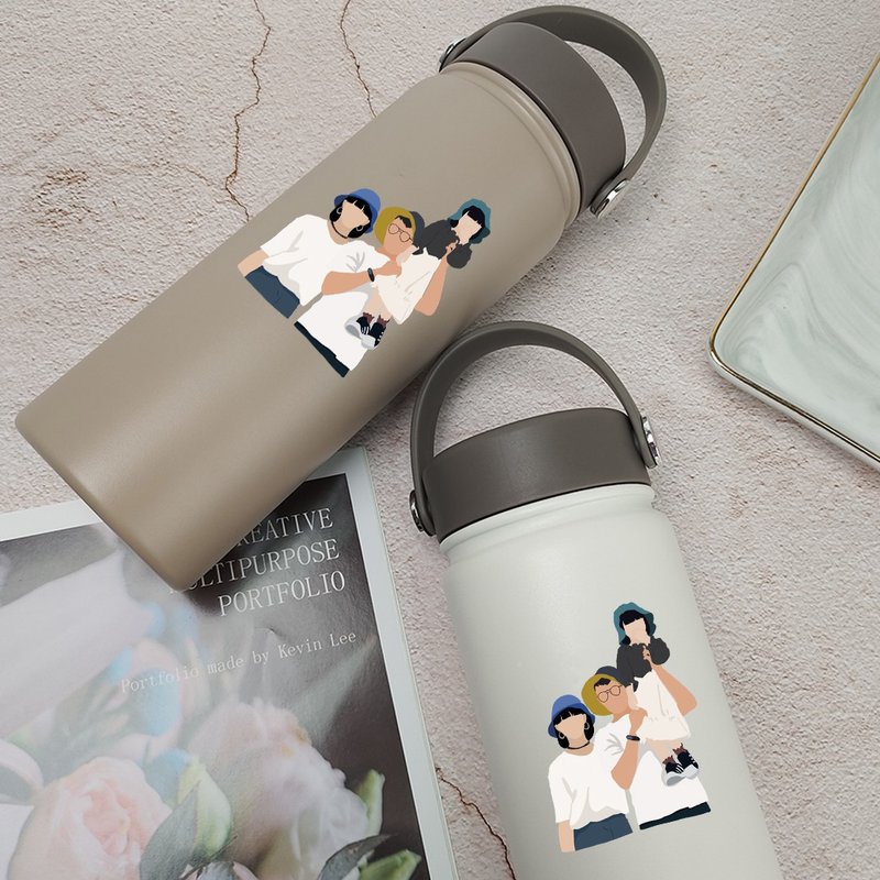 [Customized gift] Portable ceramic thermos bottle/Siyan Hui/Various types of thermos bottles - กระบอกน้ำร้อน - สแตนเลส 