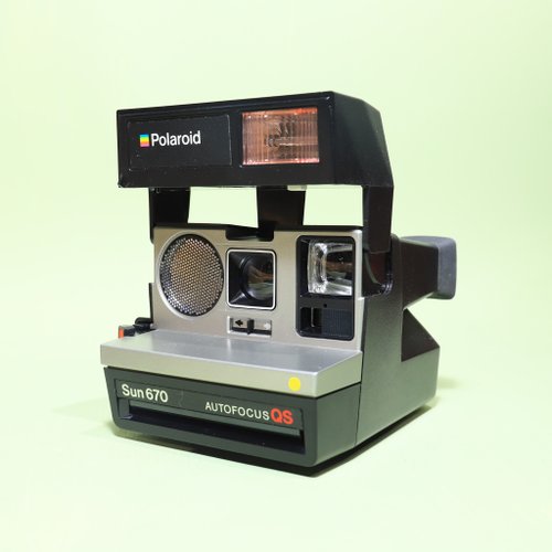 Polaroid ポラロイドカメラ Sun670 Polaroid Sun670 AUTOFOCUS QS - フォトスタジオ ヨシオカ 写真屋