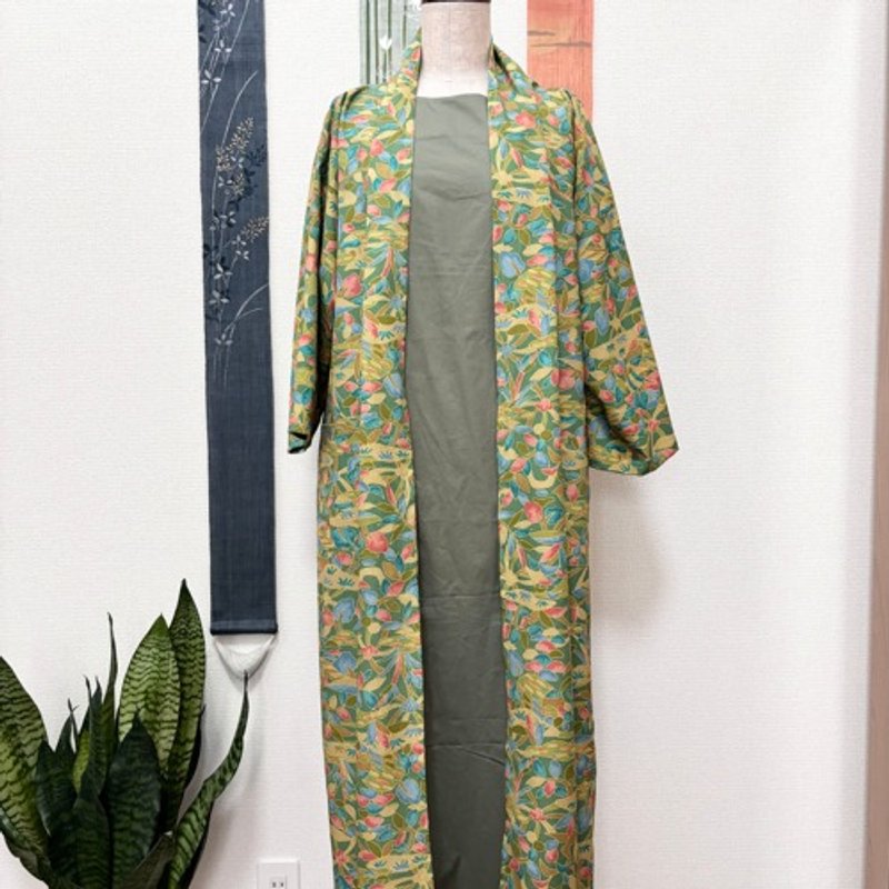 Pinkoi 代購 - 穿上就時尚！和服製成的長袍，秋天的痕跡 - 其他 - 其他材質 