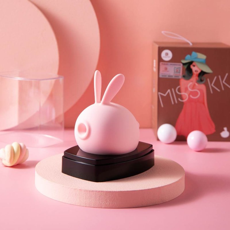 KISS TOY MISS KK 蜜思兔 陰蒂乳頭 口交吸吮震動按摩器 送潤滑液 - 情趣用品 - 其他材質 多色