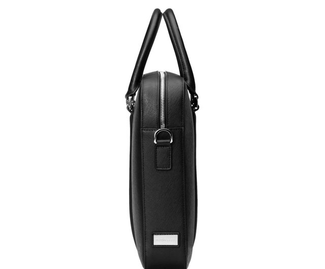 Maverick and Co. - Black Manhattan Leather Briefcase - Shop Maverick and Co. - Black Manhattan Leather Briefcase - Shop