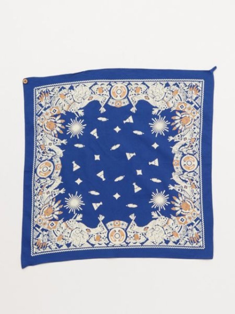 Pre-order Indian awning kerchief / handkerchief (three models) ISAP7388 - Other - Cotton & Hemp Multicolor